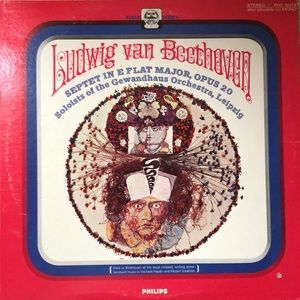 Beethoven Septet In E Flat Major, Opus 20 Vinyl Lp